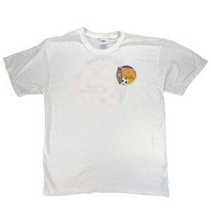 OC Orange County CA Kickoff Classic Soccer Surfboard Graphic T Shirt Gildan‎ L